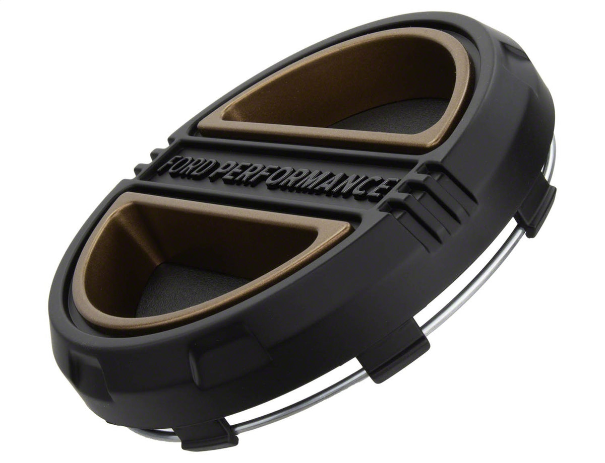 Ford Performance Bronco Method Center Cap-Bronze — alternate view (FRPM-1096-FPMBR)