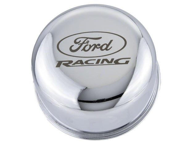 Ford Performance Chrome Breather Cap With Ford Racing Logo (FRPM-6766-FRNVCH)