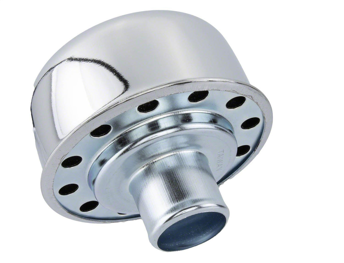 Ford Performance Chrome Breather Cap With Ford Racing Logo — in use (FRPM-6766-FRNVCH)