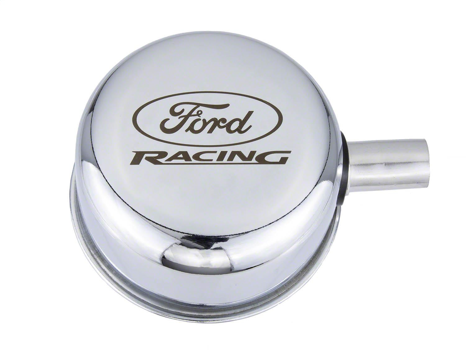 Ford Performance Chrome Breather Cap With Ford Racing Logo (FRPM-6766-FRVCH)