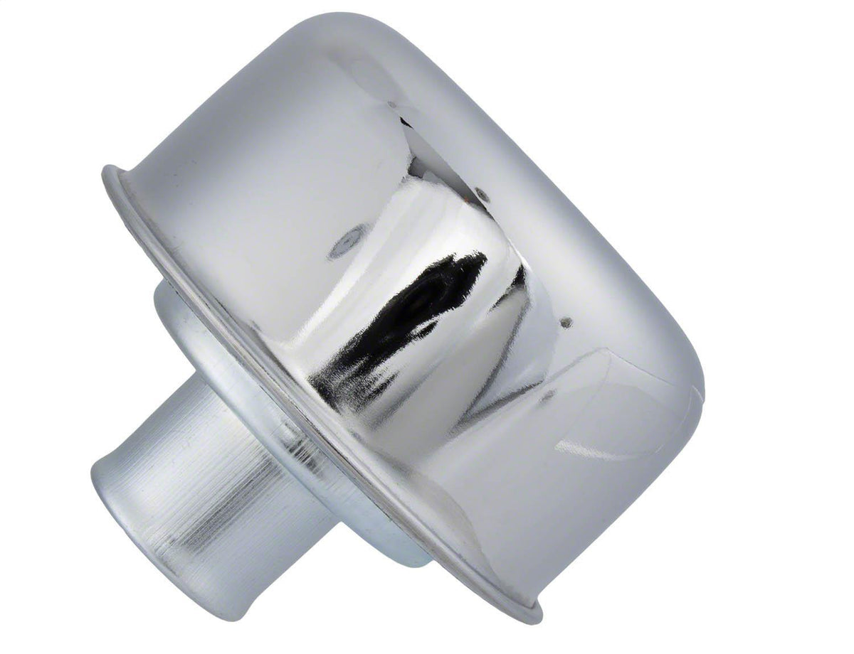 Ford Performance Chrome Breather Cap With Ford Racing Logo — additional view (FRPM-6766-FRVCH)