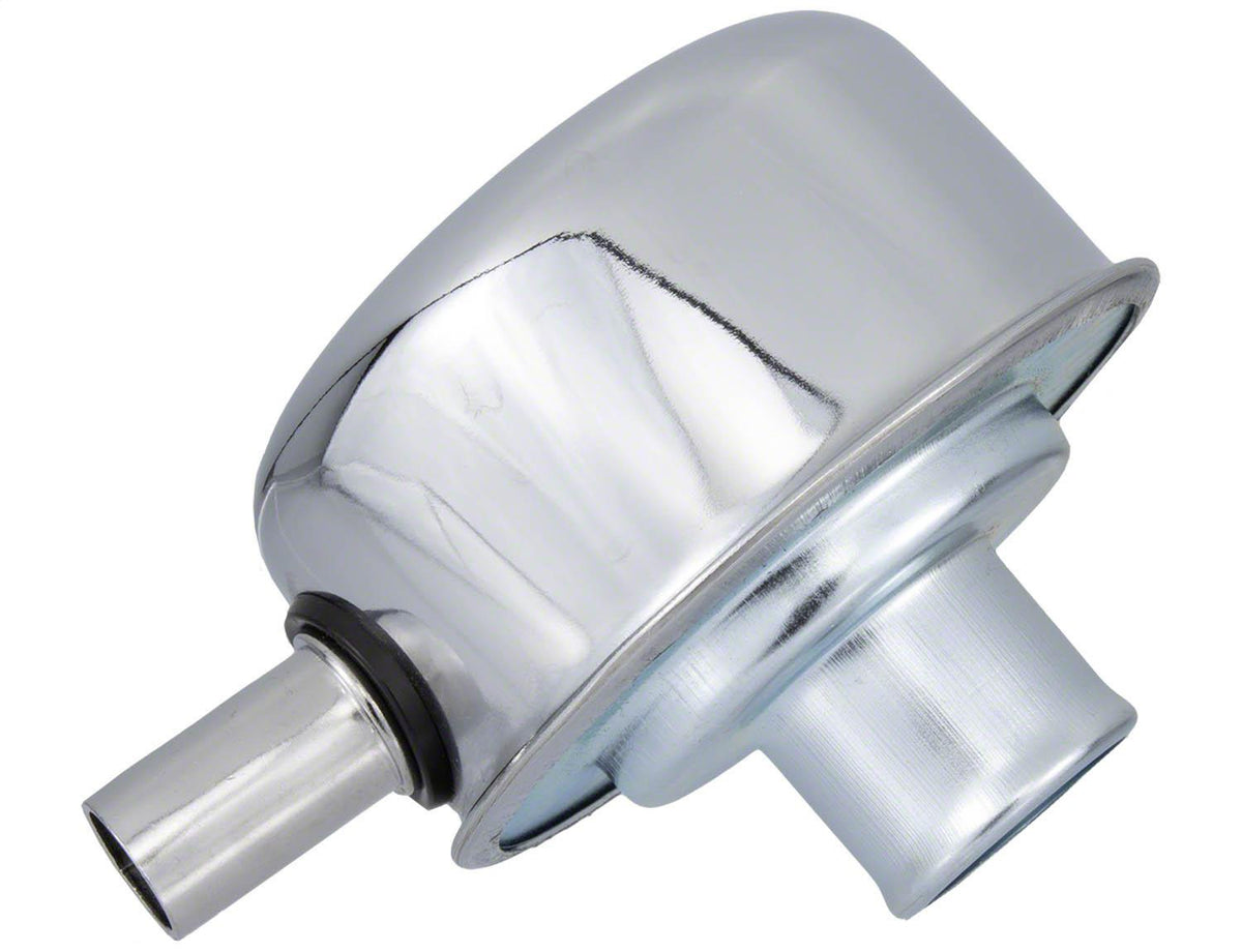 Ford Performance Chrome Breather Cap With Ford Racing Logo — in use (FRPM-6766-FRVCH)