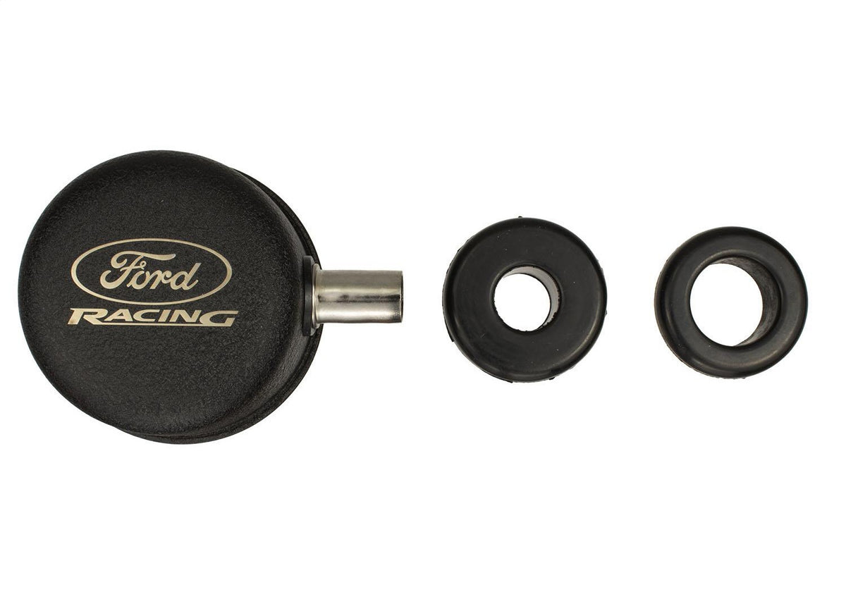 Ford Performance Cleveland Black Aluminum Valve Cover — additional view (FRPM-6582-Z351B)