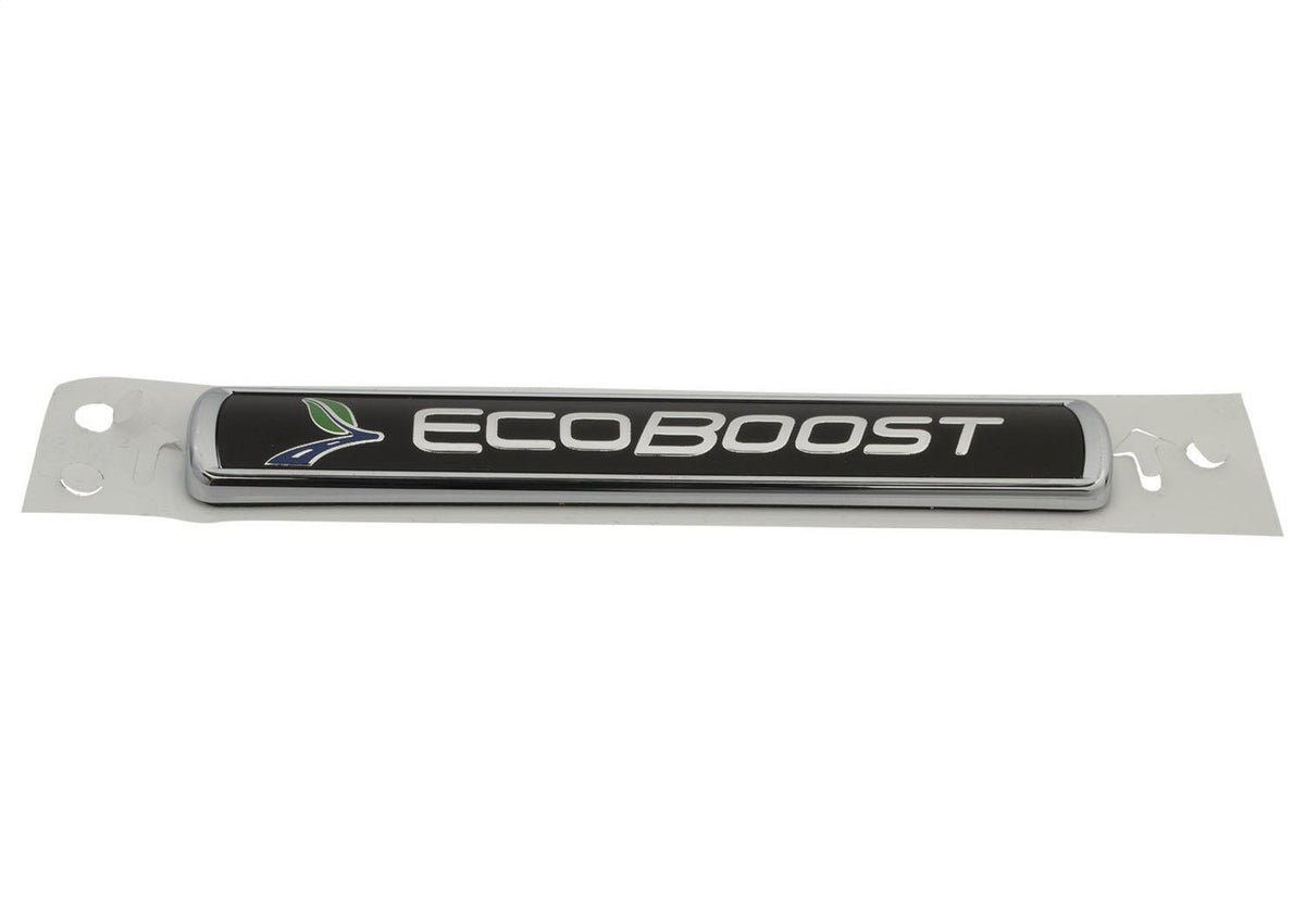 Ford Performance EcoBoost Emblems/Badges-Black And Silver-Pair — in use (FRPM-1447-EBBLK)