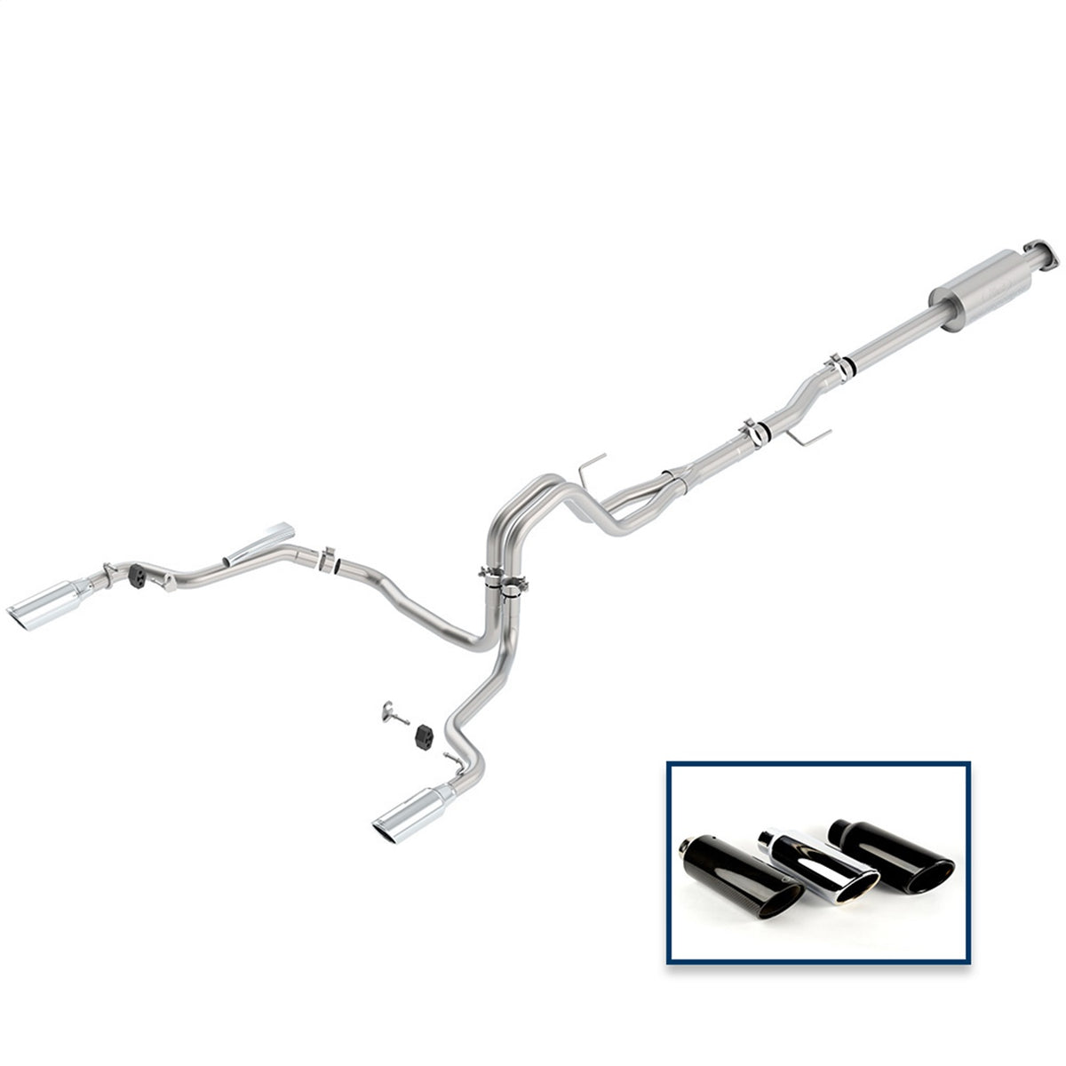 Ford Performance Extreme Cat-Back Exhaust System (FRPM-5200-F1550DECA)