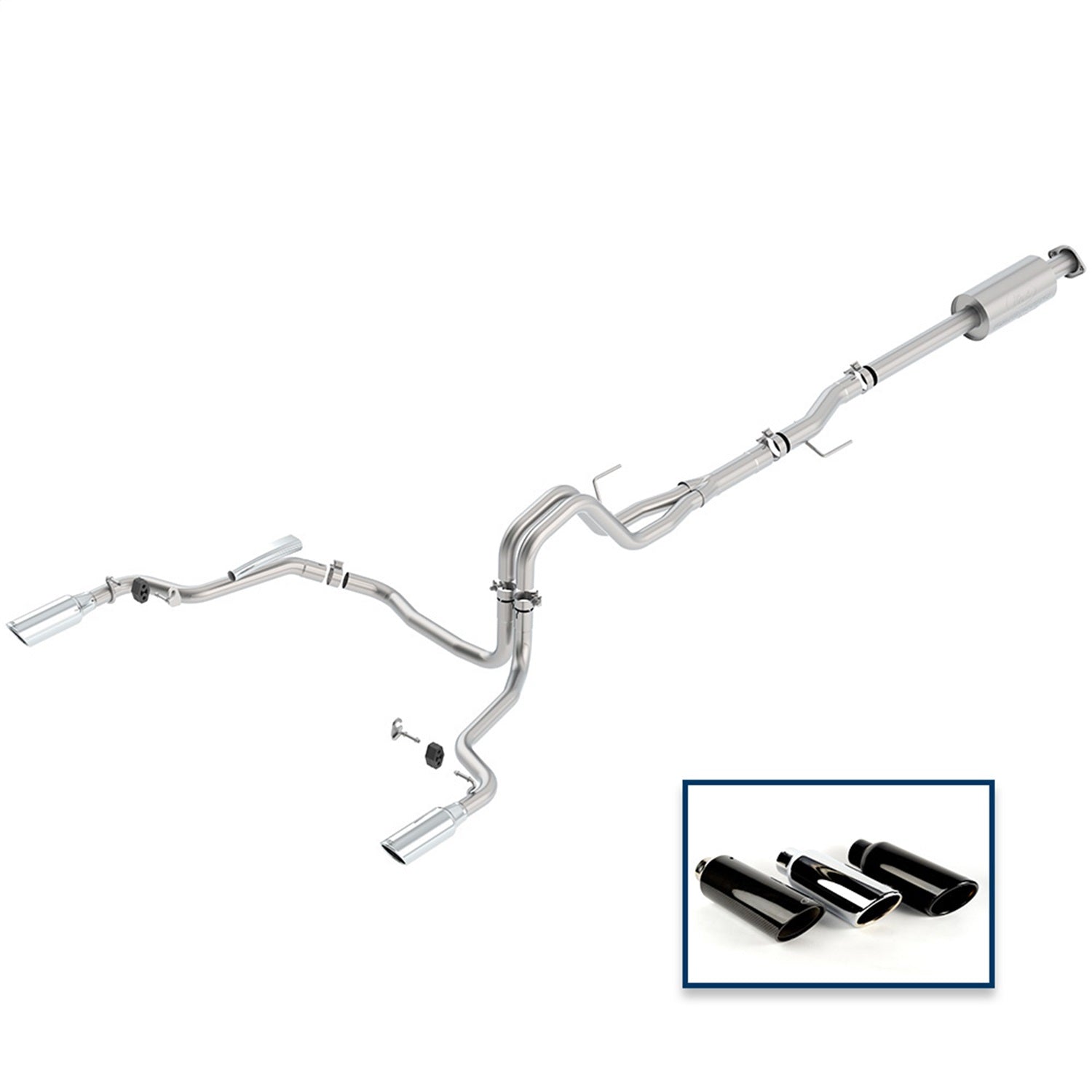 Ford Performance Extreme Cat-Back Exhaust System (FRPM-5200-F1550DECA)