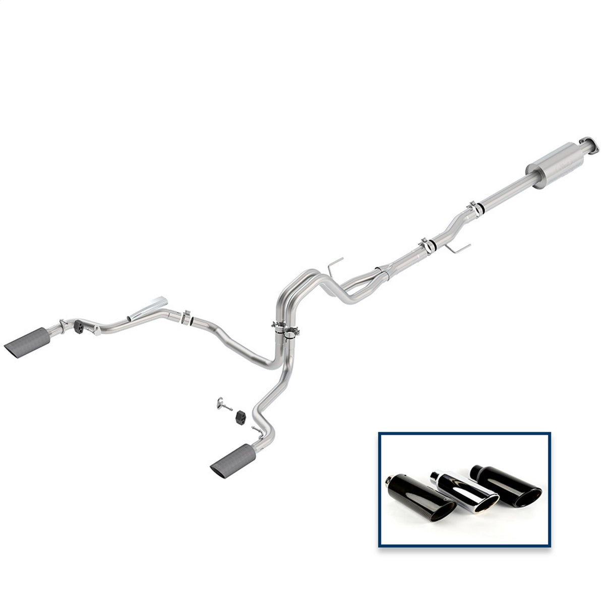 Ford Performance Extreme Cat-Back Exhaust System (FRPM-5200-F1550DEFA)
