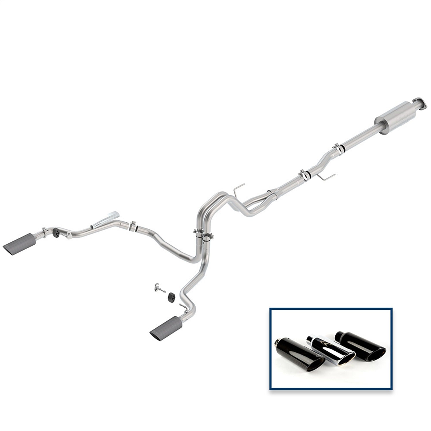 Ford Performance Extreme Cat-Back Exhaust System (FRPM-5200-F1550DEFA)