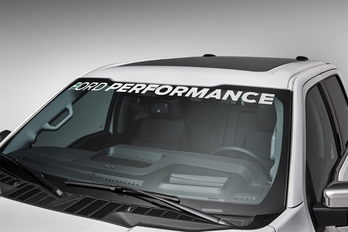 Ford Performance F-Series "Ford Performance" Windshield Banner — additional view (FRPM-1820-F15A)