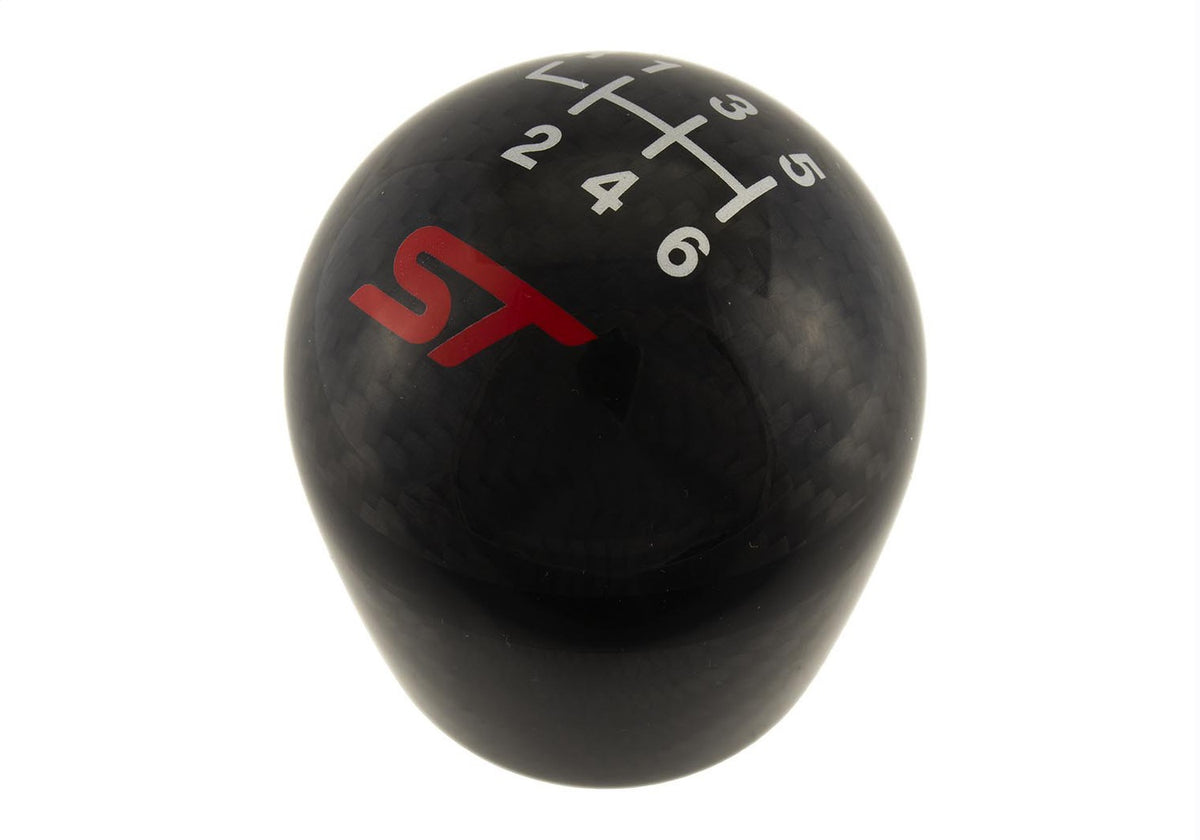 Ford Performance Focus ST Shift Knob-Carbon Fiber, Black, 6 Speed — additional view (FRPM-7213-FSTCF)
