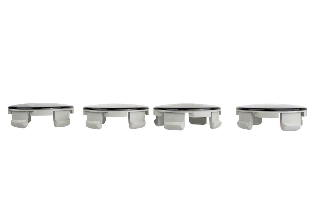 Ford Performance Ford Car Black And Chrome Wheel Center Cap Kit — in use (FRPM-1096K-BCC)