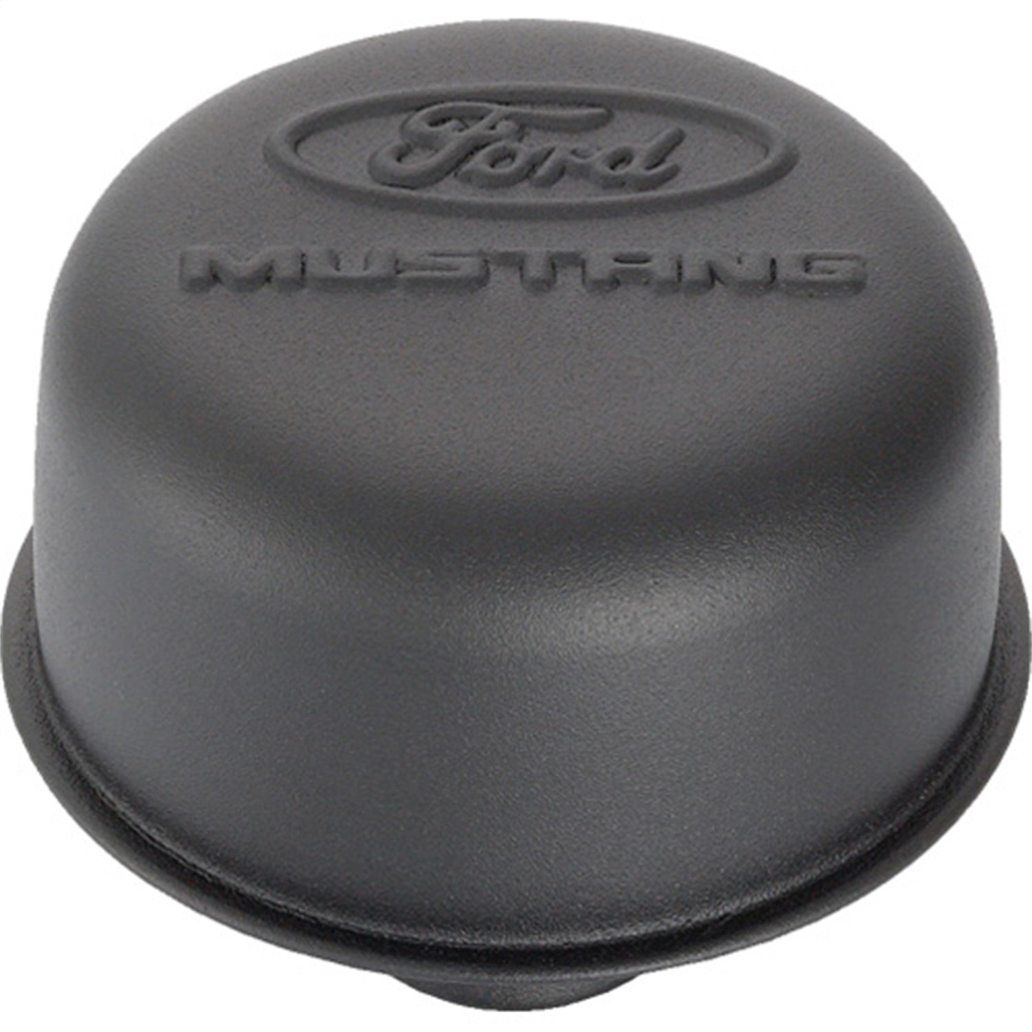 Ford Performance Ford Mustang Logo Air Breather Cap: Black Crinkle Finish (FRP302-221)