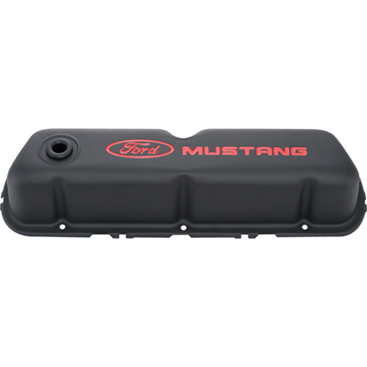 Ford Performance Ford Mustang Logo Black Crinkle Valve Covers (FRP302-101)