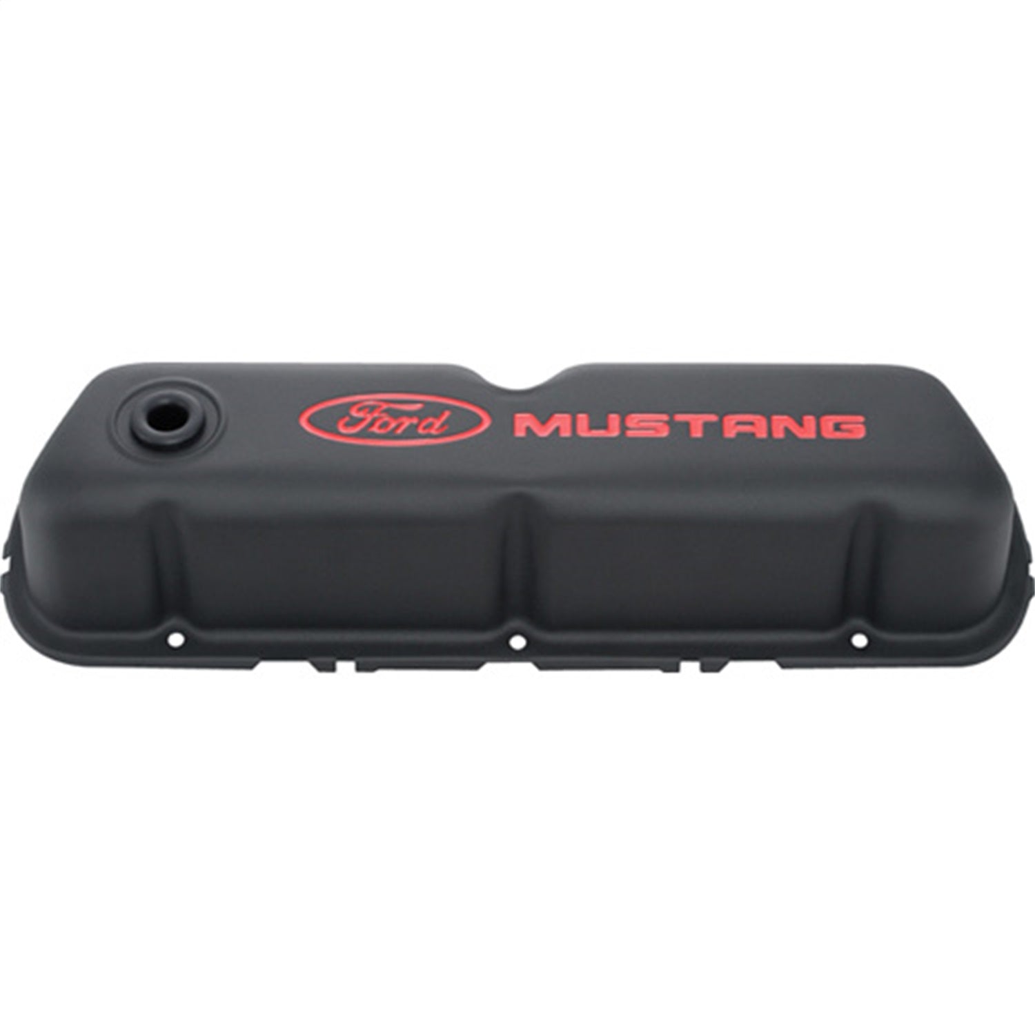 Ford Performance Ford Mustang Logo Black Crinkle Valve Covers (FRP302-101)