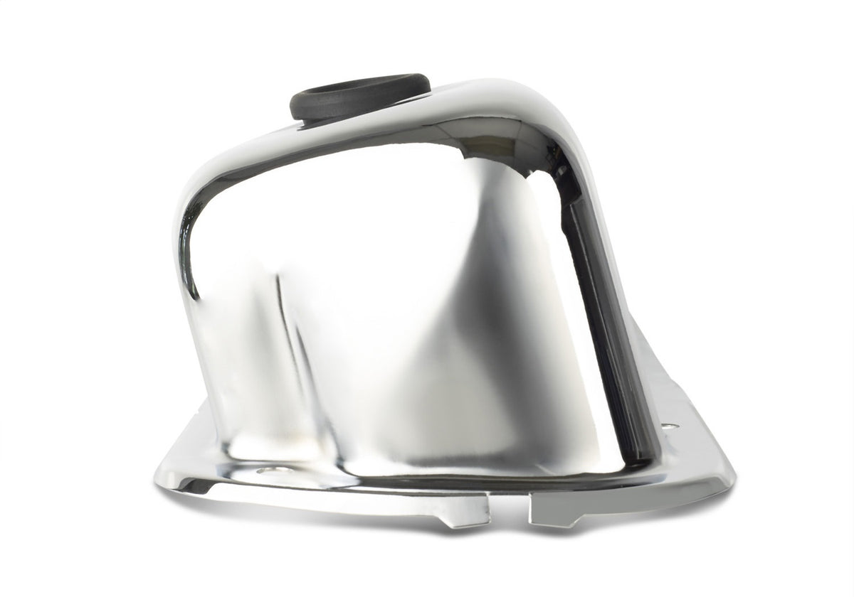 Ford Performance Ford Mustang Logo Stamped Steel Chrome Valve Covers — additional view (FRP302-100)