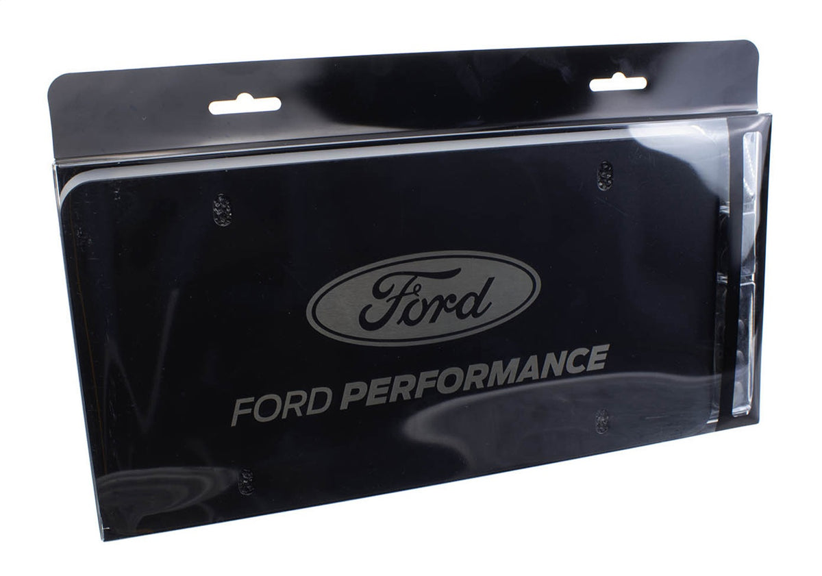 Ford Performance Ford Performance Black Stainless Steel Marque Plate — additional view (FRPM-1828-LB)