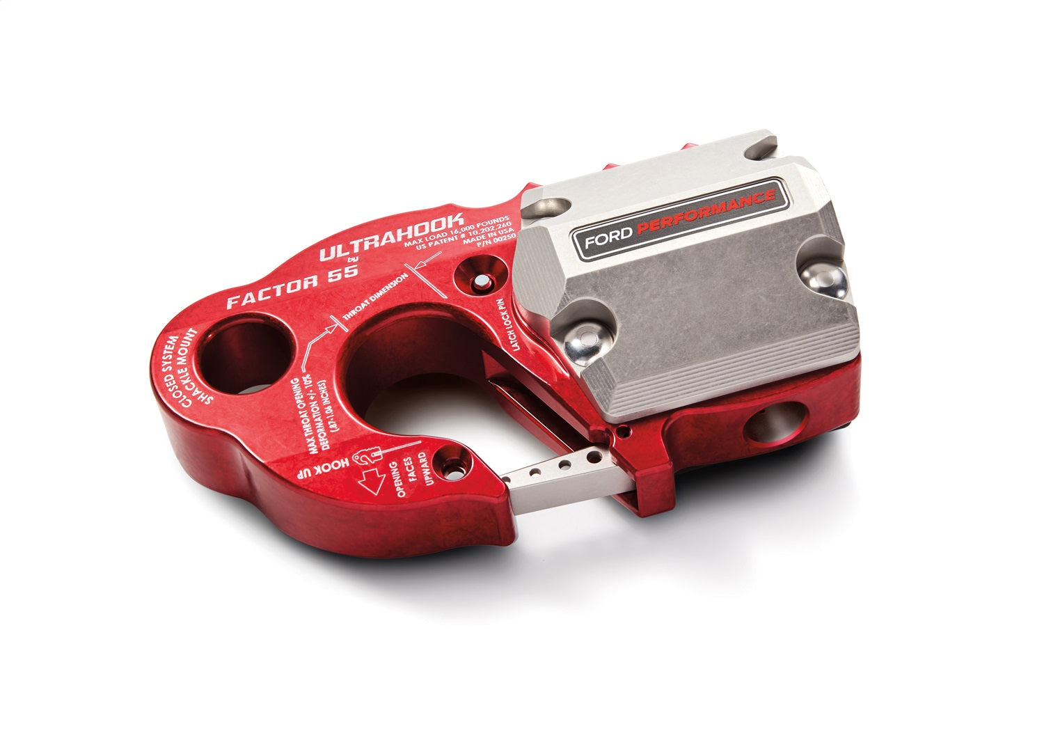 Ford Performance Ford Performance By Factor 55 Red Ultrahook (FRPM-1821-UHR)