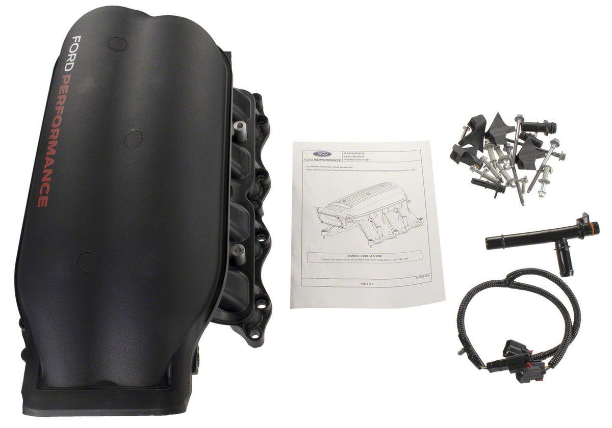 Ford Performance Ford Performance Cobra Jet Intake Manifold For 5.0L Coyote — additional view (FRPM-9424-M50CJB)