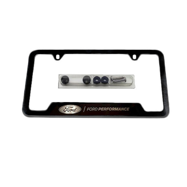 Ford Performance Ford Performance License Plate Frame-Black Stainless Steel (FRPM-1828-SS304BK)