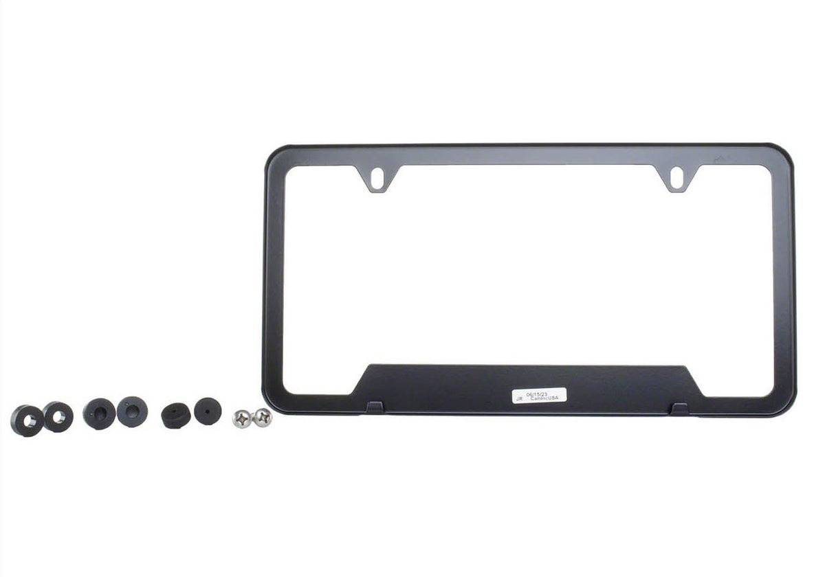 Ford Performance Ford Performance License Plate Frame-Black Stainless Steel — additional view (FRPM-1828-SS304BK)