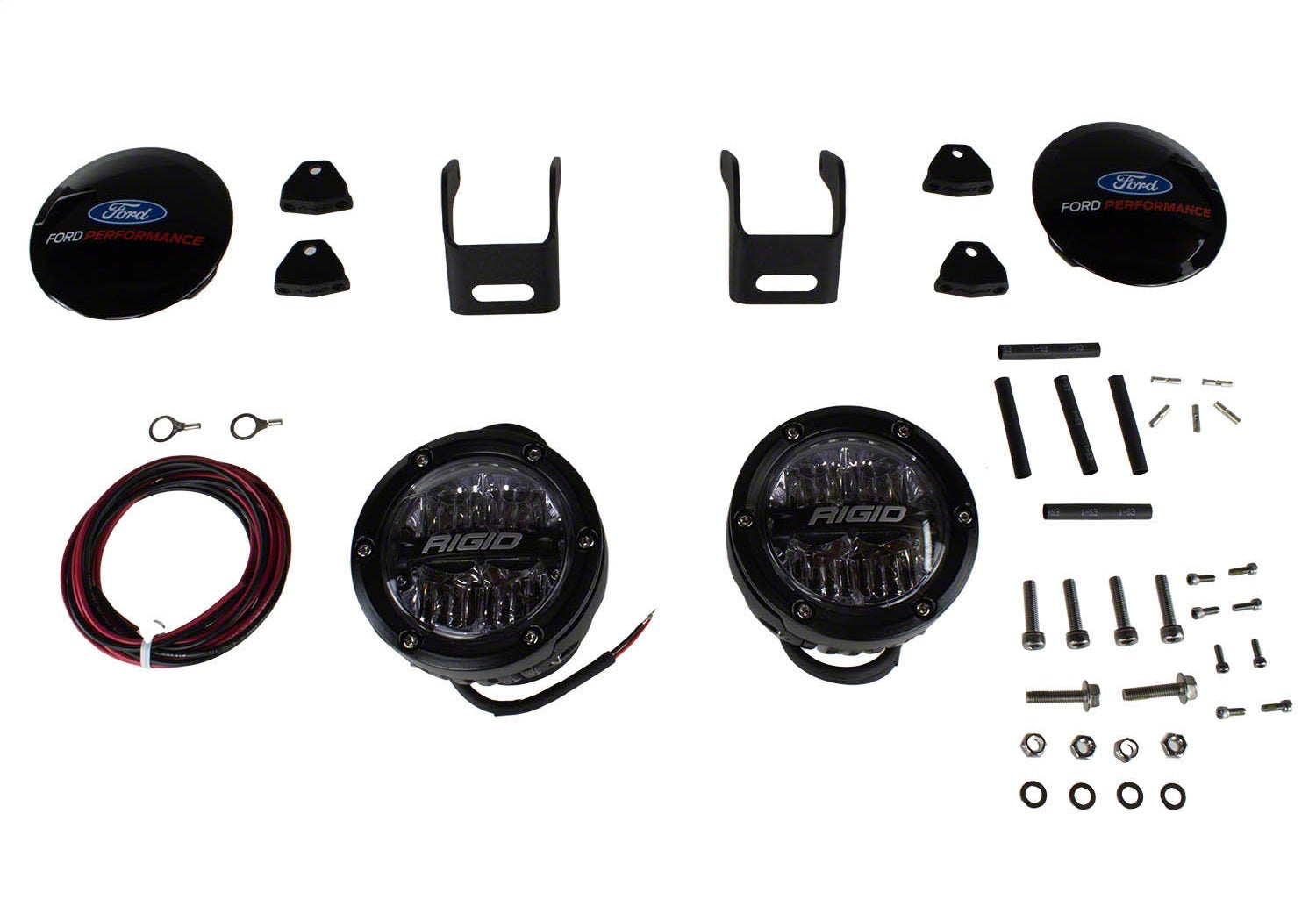 Ford Performance Ford Performance Parts By Rigid Bronco Mirror Mounted Off-Road Light Kit (FRPM-15200K-BML)