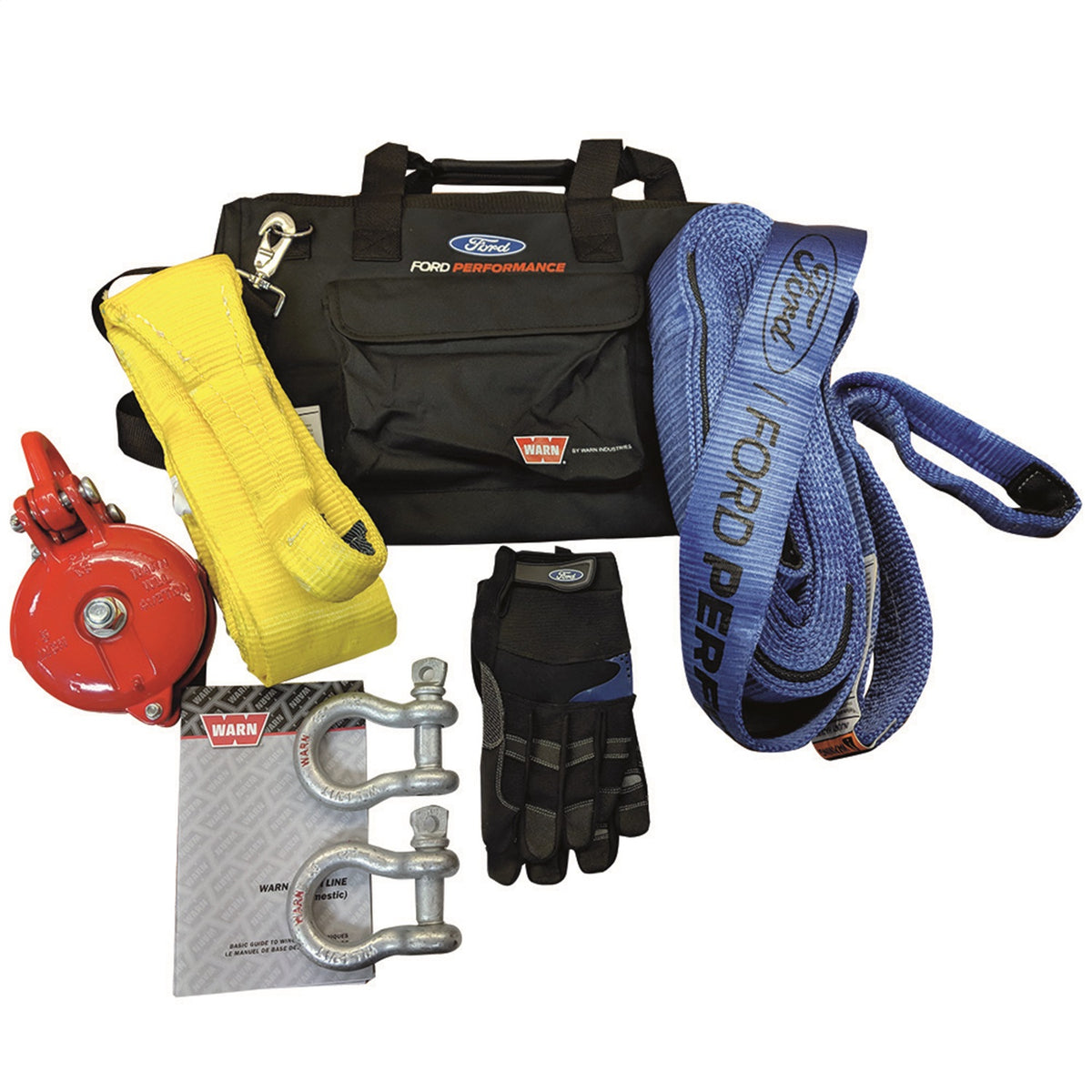 Ford Performance Ford Performance Parts By Warn Off-Road Recovery Kit-Heavy Duty (FRPM-1820-FPORRHD)