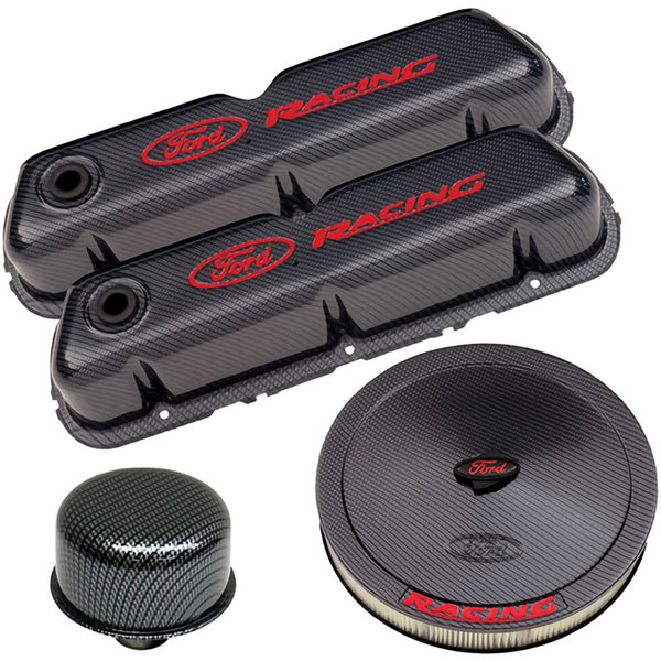 Ford Performance Ford Racing Complete Dress Up Kit, Carbon Fiber Style Finish (FRP302-520)