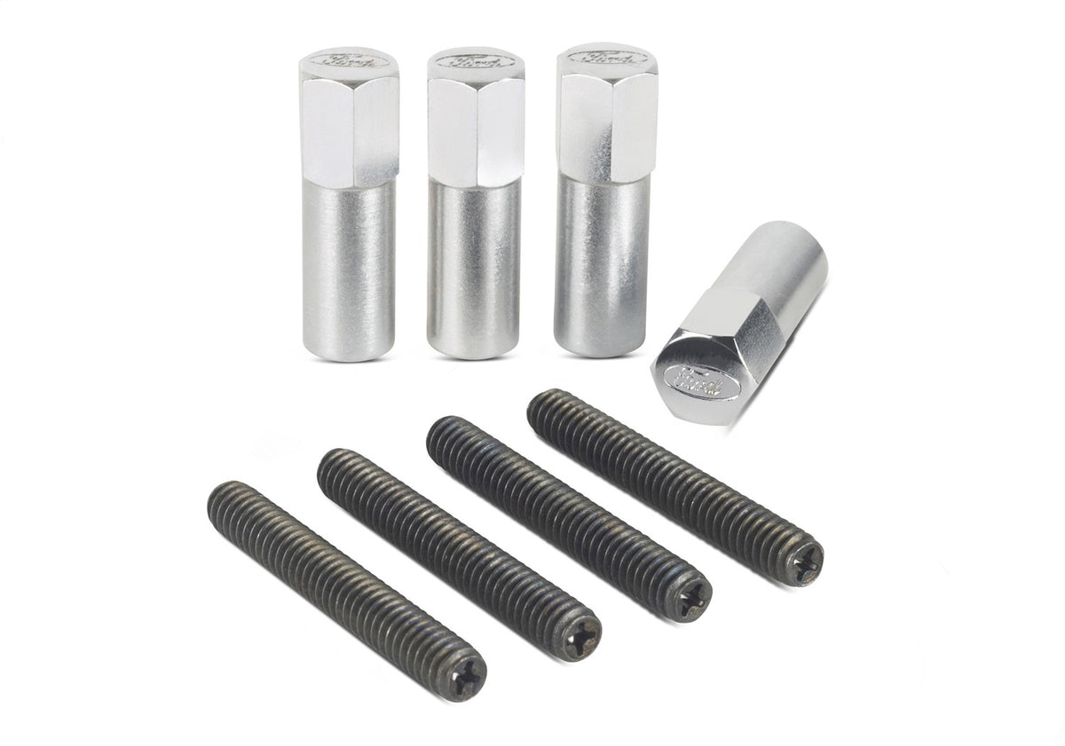 Ford Performance Ford Racing Complete Dress Up Kit, Chrome Finish With Black Emblems — in use (FRP302-510)