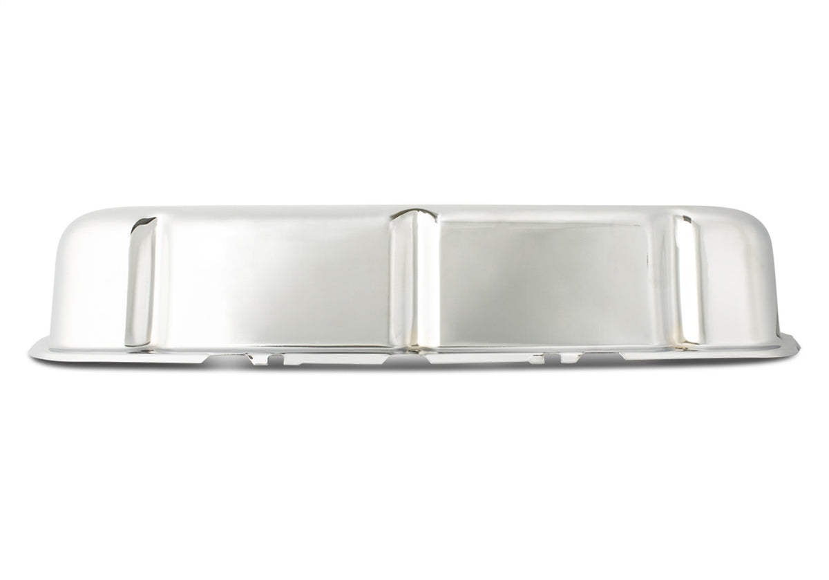 Ford Performance Ford Racing Logo Stamped Steel Valve Covers Chrome — additional view (FRP302-071)