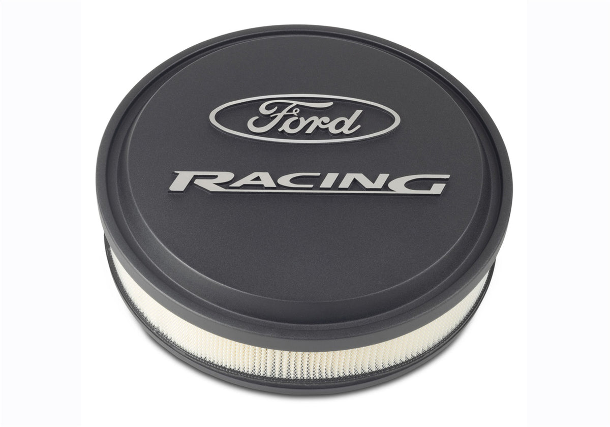 Ford Performance Ford Racing Slant Edge Air Cleaner-Black — alternate view (FRP302-380)