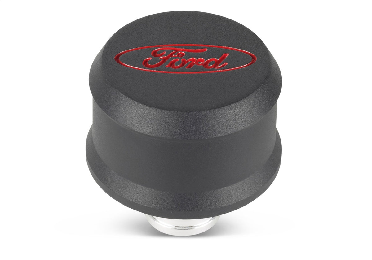 Ford Performance Ford Slant Edge Breather-Black/Red (FRP302-440)