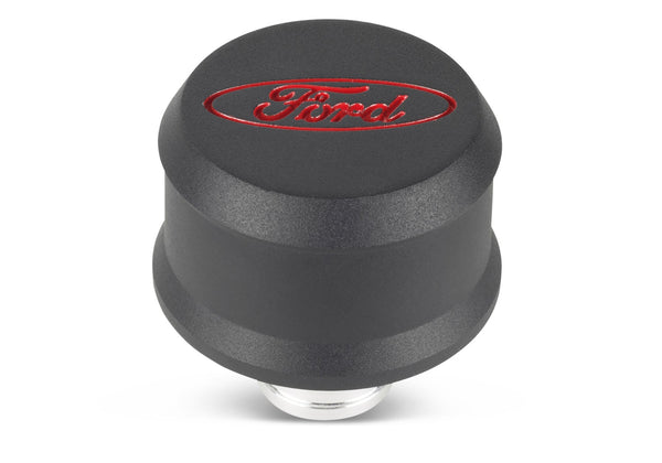 Ford Performance Ford Slant Edge Breather-Black/Red (FRP302-440)