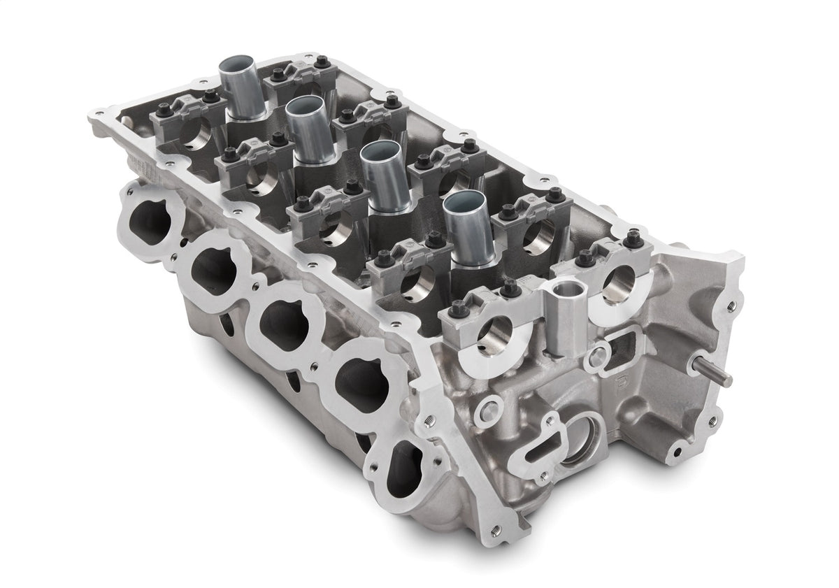 Ford Performance GT350 Cylinder Head LH Semi Finished — alternate view (FRPM-6050-M52X)