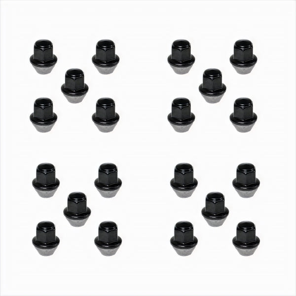 Ford Performance M12 X 1.5 Black Lug Nut Vehicle Kit of 20 (FRPM-1012K-BSB)