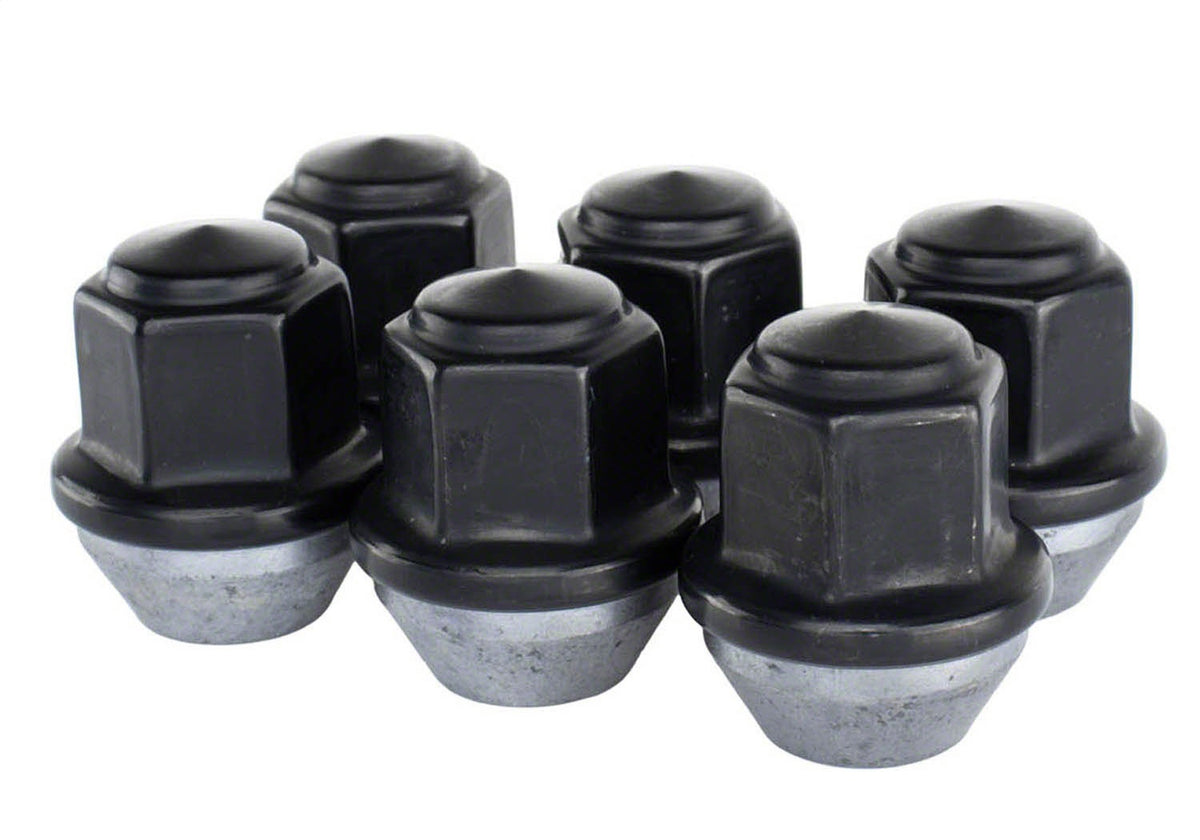 Ford Performance M12 X 1.5 Black Lug Nut Wheel Kit of 6 — additional view (FRPM-1012-BR)