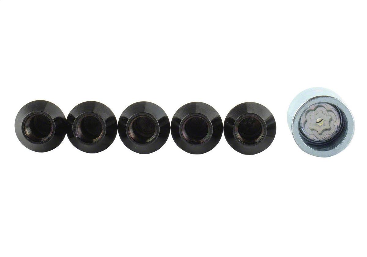 Ford Performance M12X1.5 Black Security Lug Nut Kit of 5 — additional view (FRPM-1A043-B5)
