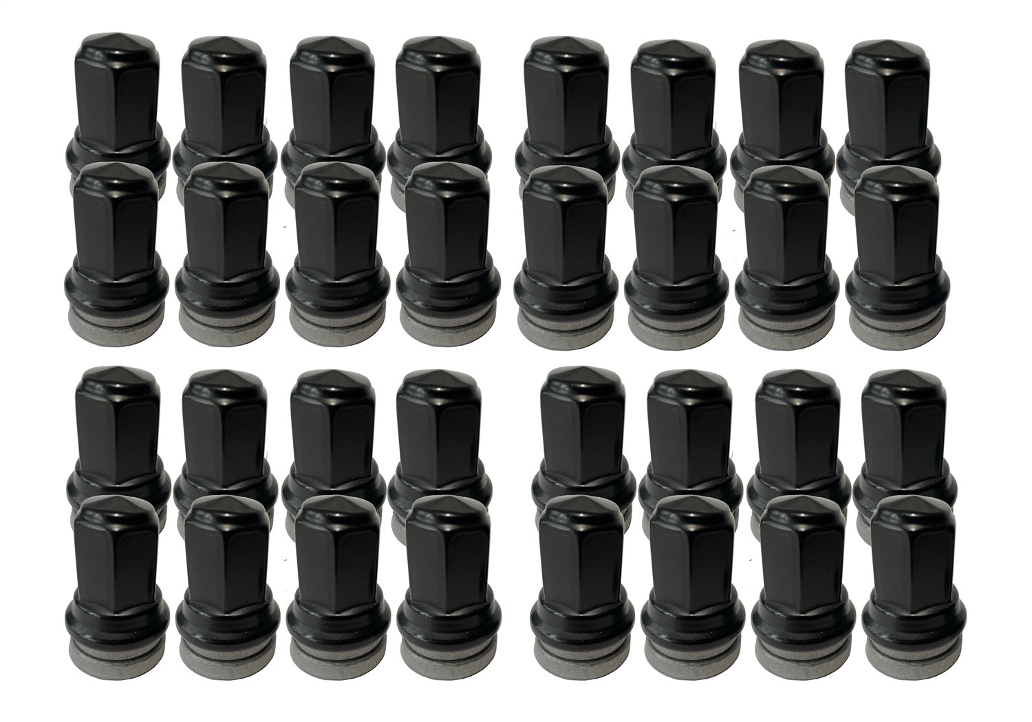 Ford Performance M14 X 1.5 Black Lug Nut Vehicle Kit of 32 (FRPM-1012K-SB)