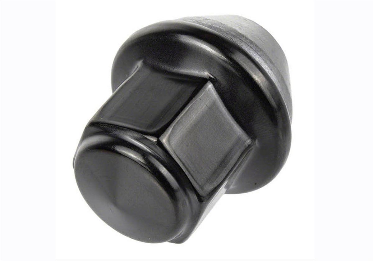 Ford Performance M14 X 1.5 Black Lug Nut Wheel Kit of 5 — in use (FRPM-1012-MB)
