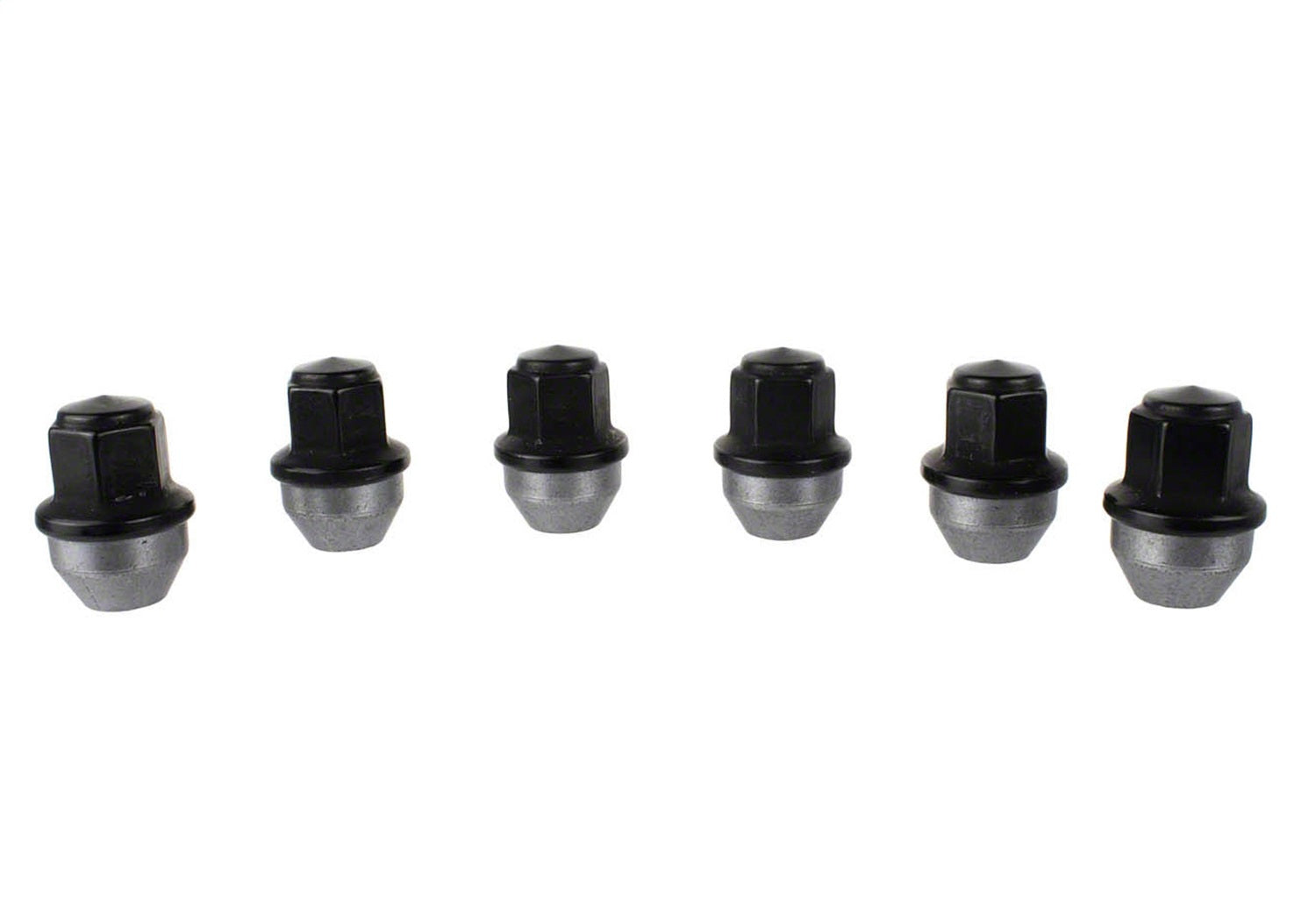 Ford Performance M14 X 1.5 Black Lug Nut Wheel Kit of 6 (FRPM-1012-F15B)