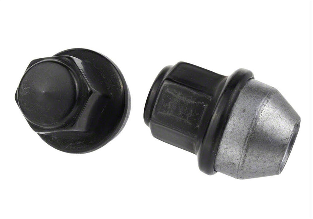 Ford Performance M14 X 1.5 Black Lug Nut Wheel Kit of 6 — in use (FRPM-1012-F15B)