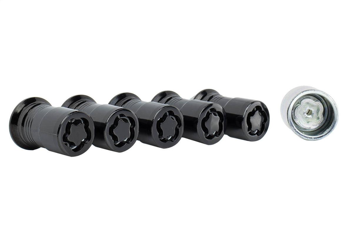 Ford Performance M14 X 1.5 Black Security Lug Nut Kit of 5 (FRPM-1A043-A5)