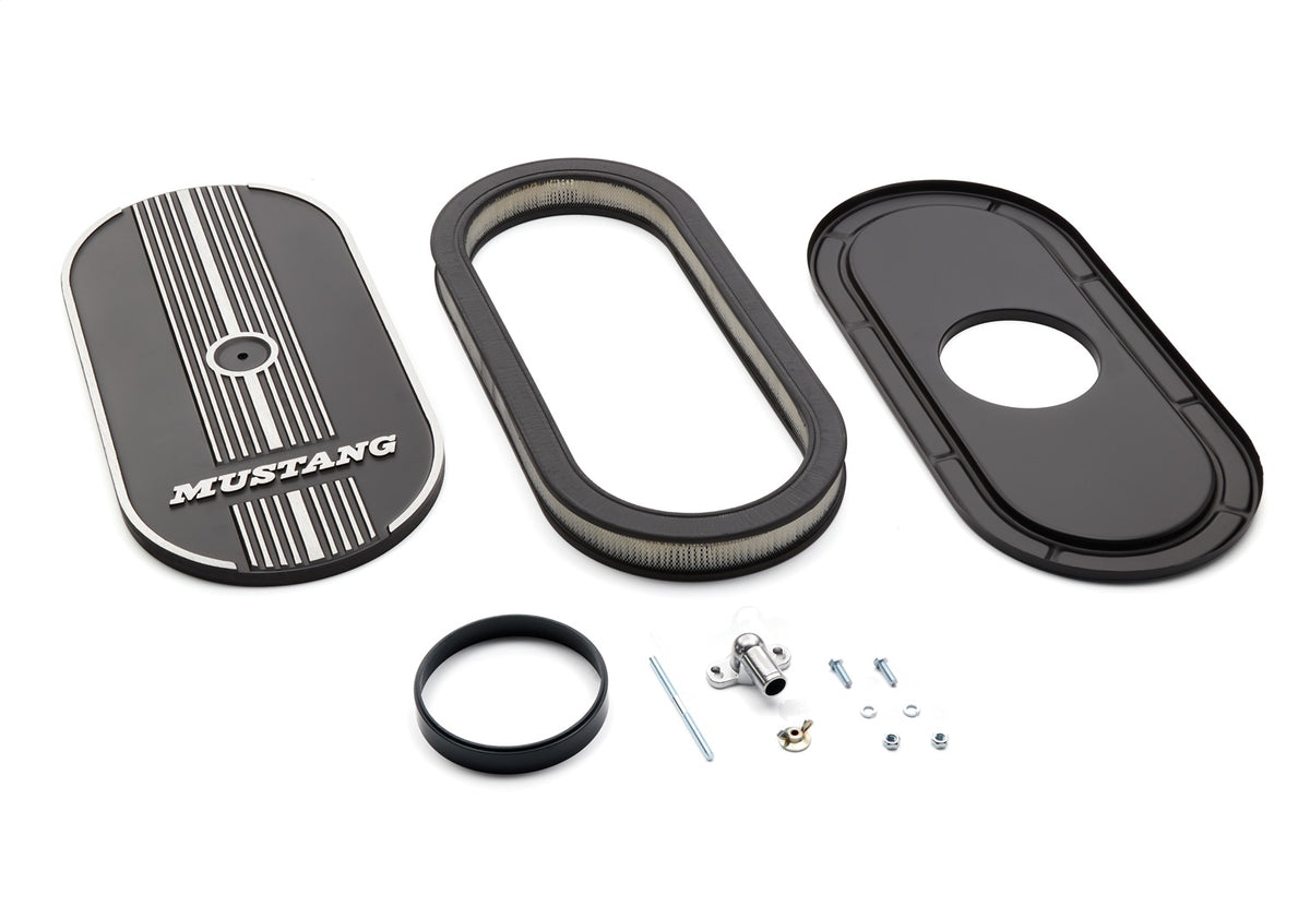 Ford Performance Oval Air Cleaner Assembly — in use (FRPM-9600-K302)