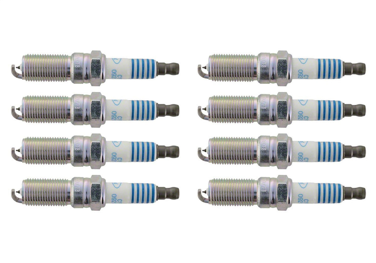 Ford Performance Performance 5.0L Coyote Cold Spark Plug Set — alternate view (FRPM-12405-M50A)