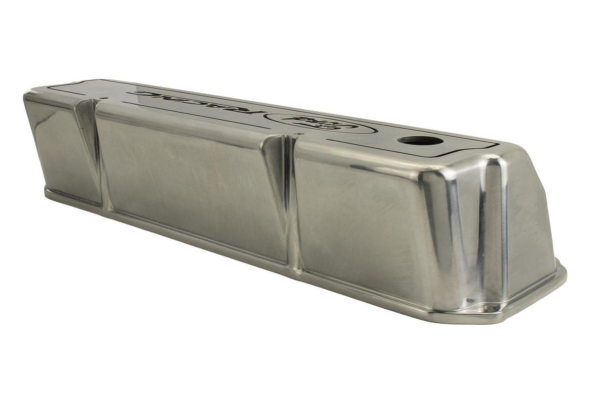 Ford Performance Polished Aluminum Valve Cover — in use (FRPM-6582-Z351)