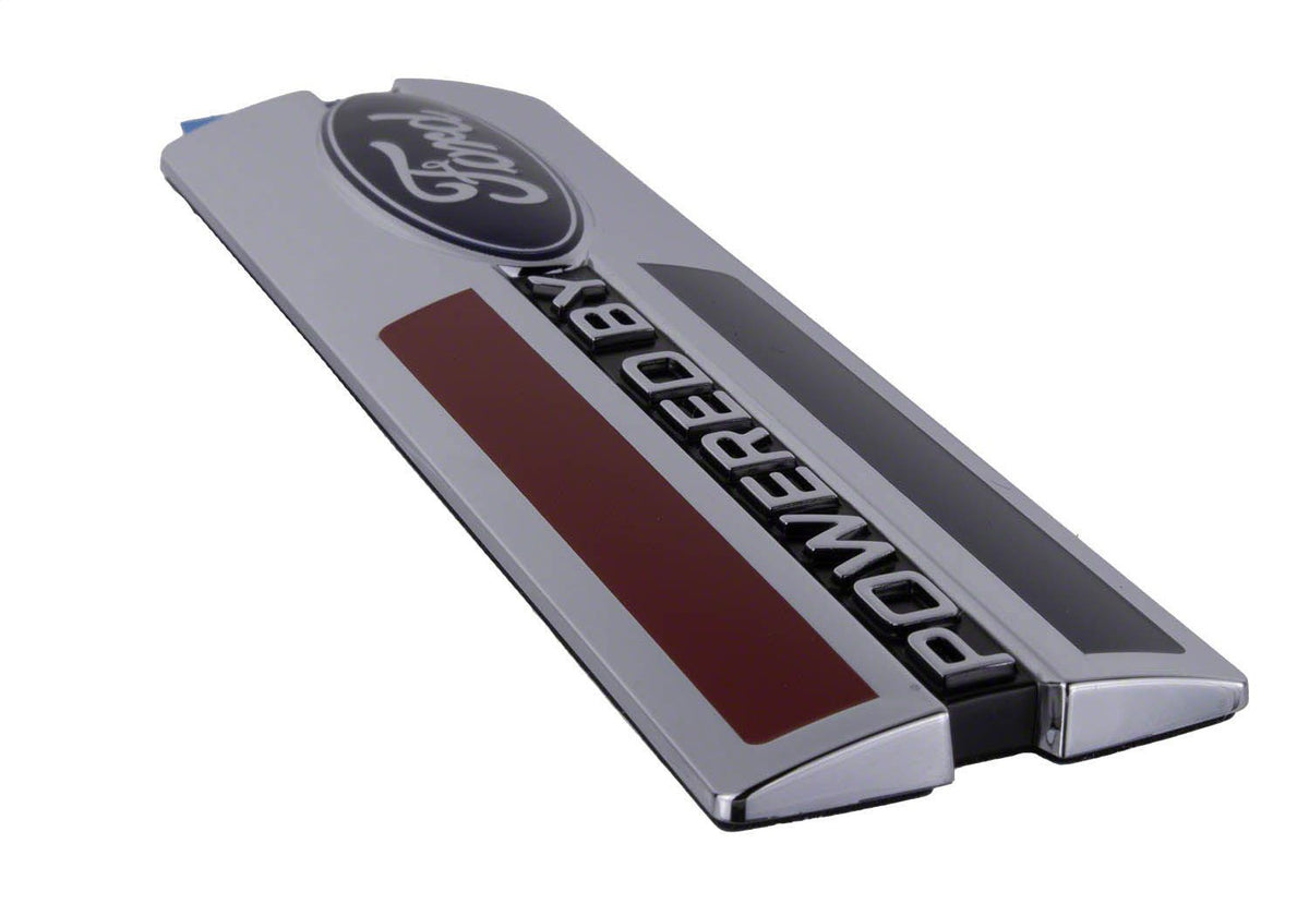 Ford Performance Powered By Ford Badge — alternate view (FRPM-16098-PBF)