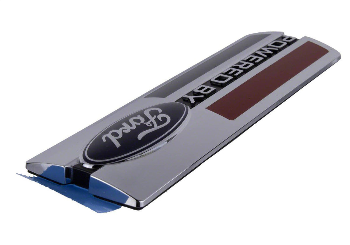 Ford Performance Powered By Ford Badge — detail (FRPM-16098-PBF)