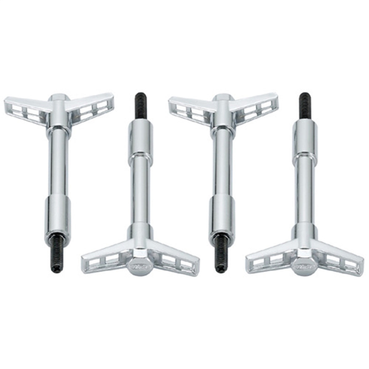 Ford Performance Valve Cover Hold Down Wing Nuts: Chrome — alternate view (FRP302-325)