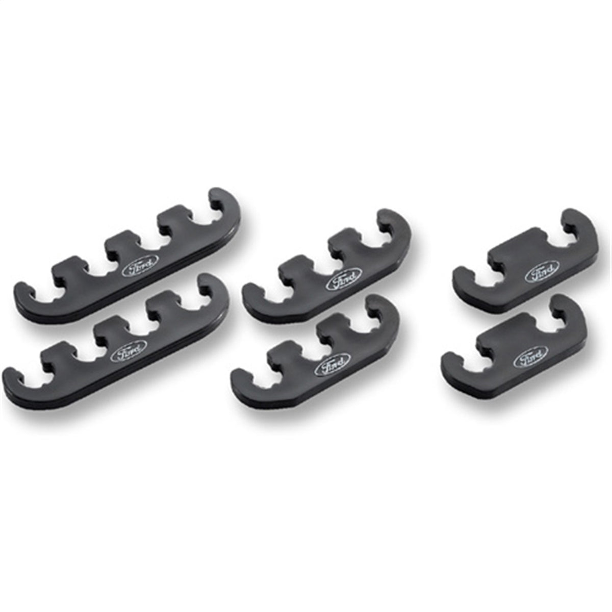 Ford Performance Wire Dividers: Ford Logo: Black 4 To 3 To 2 Wire (FRP302-641)