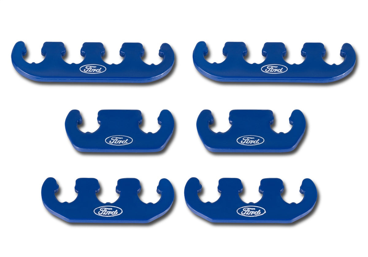 Ford Performance Wire Dividers: Ford Logo: Blue 4 To 3 To 2 Wire — alternate view (FRP302-637)