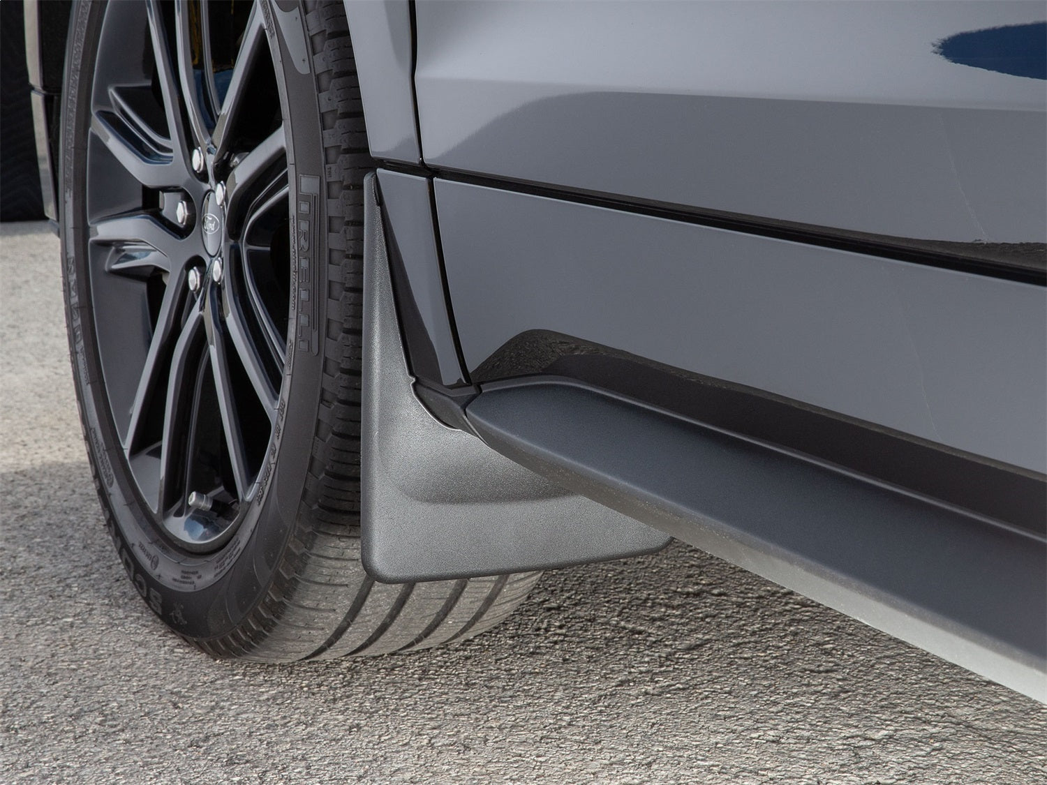 Weathertech - MudFlap No-Drill DigitalFit® - Black 19-24 Ford Edge - 110172